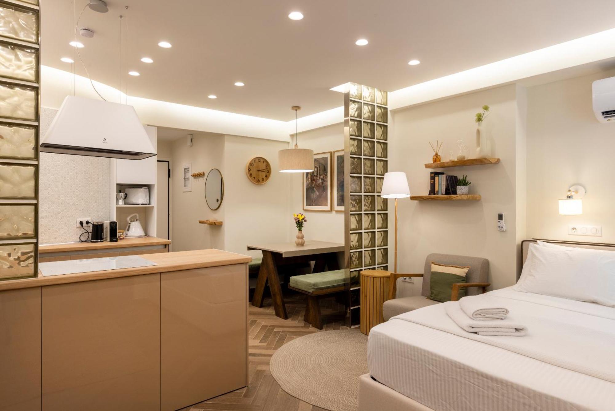 Studio Flat 21 At Evangelismos Metro Stn 雅典 外观 照片