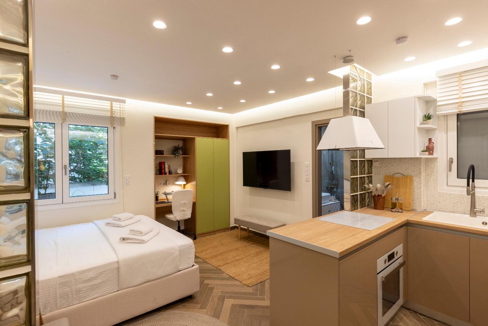 Studio Flat 21 At Evangelismos Metro Stn 雅典 外观 照片