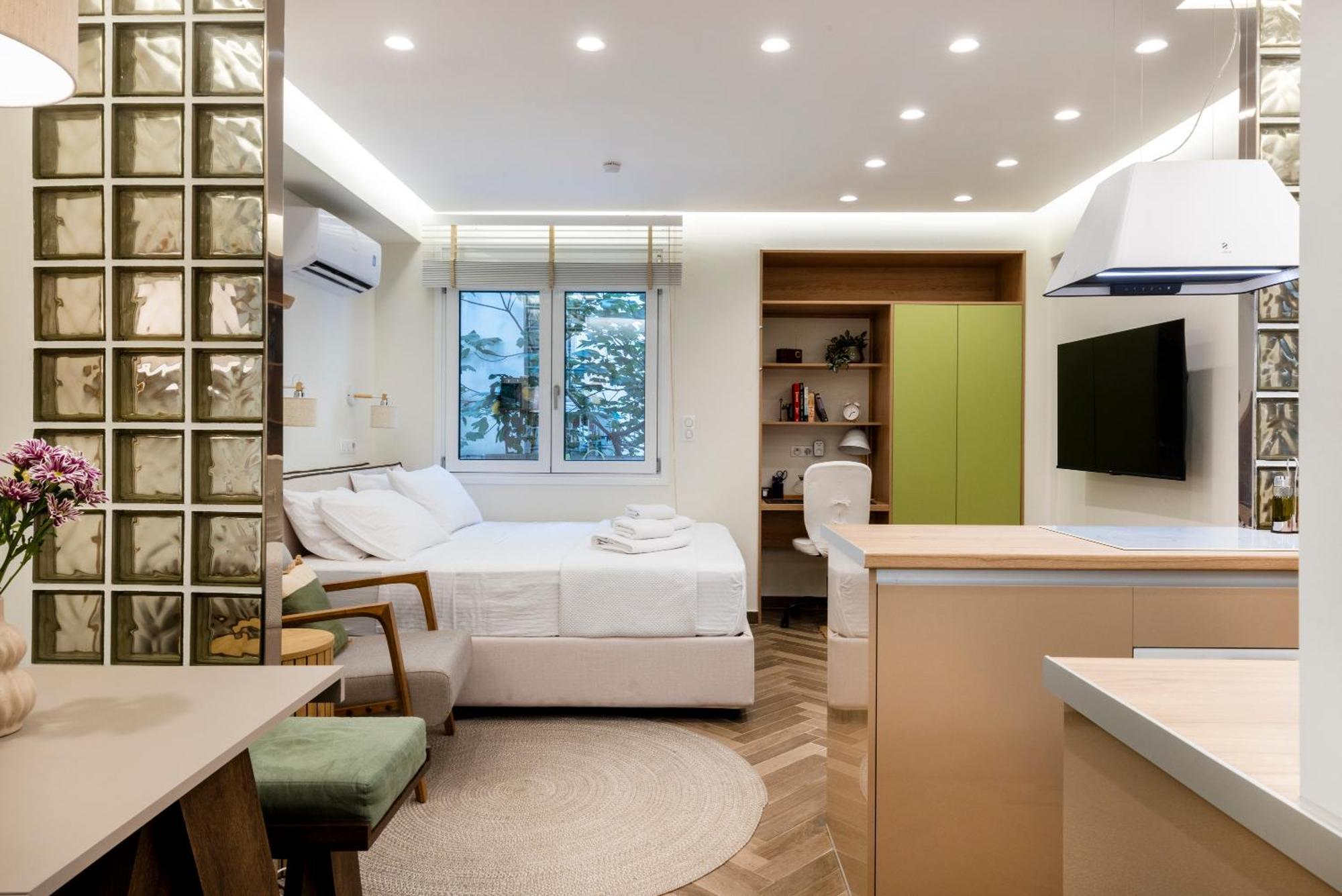 Studio Flat 21 At Evangelismos Metro Stn 雅典 外观 照片